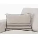 Novel Estate Newport Natural and Navy Rectangular Accent Pillow Set of 2
