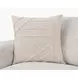 Novel Estate Langdon Natural Square Accent Pillow Set of 2