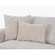 Novel Estate Langdon Natural Square Accent Pillow Set of 2