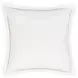 Novel Estate Taiga Faux Fur Ivory Square Accent Pillow Set of 2