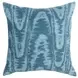 Novel Estate Hildene Chambray Blue Square Accent Pillow Set of 2