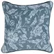Novel Estate Davenport Denim Blue Square Accent Pillow Set of 2