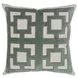 Novel Estate Corbin Jade Green Square Accent Pillow Set of 2