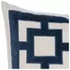 Novel Estate Corbin Navy Blue Square Accent Pillow Set of 2