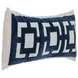 Novel Estate Corbin Navy Blue Rectangular Accent Pillow Set of 2