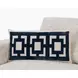 Novel Estate Corbin Navy Blue Rectangular Accent Pillow Set of 2