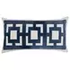 Novel Estate Corbin Navy Blue Rectangular Accent Pillow Set of 2