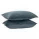 Bari Stone Blue King Sham