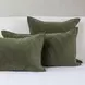 Elms Velvet Loden Green King Quilt
