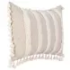 Tranquil Coasts Edisto Natural and Ivory Rectangular Accent Pillow Set of 2