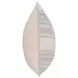 Tranquil Coasts Rockport Ivory and Brown Square Accent Pillow Set of 2