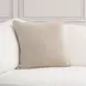 Bedford Linen Natural Square Accent Pillow Set of 2