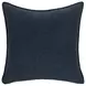 Bedford Linen Indigo Square Accent Pillow Set of 2