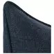 Bedford Linen Indigo Square Accent Pillow Set of 2