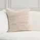 Tranquil Coasts Wharf Natural Square Accent Pillow Set of 2