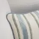 Tranquil Coasts Harbor Stripe Ivory Rectangular Accent Pillow Set of 2