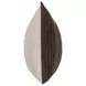 Gratitude Ganache Brown Rectangular Accent Pillow Set of 2