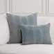 Gratitude Sea Fog Blue Rectangular Accent Pillow Set of 2