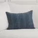 Gratitude Navy Blue Rectangular Accent Pillow Set of 2