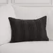Gratitude Black Rectangular Accent Pillow Set of 2