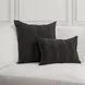 Gratitude Black Rectangular Accent Pillow Set of 2