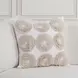 Tranquil Coasts Halston Ivory Square Accent Pillow Set of 2