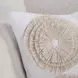 Tranquil Coasts Halston Ivory Square Accent Pillow Set of 2