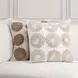 Tranquil Coasts Halston Ivory Square Accent Pillow Set of 2