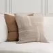 Villa Classics Origin Natural Square Accent Pillow Set of 2