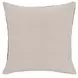 Tranquil Coasts Leather Seston Brown Square Accent Pillow Set of 2