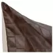 Tranquil Coasts Leather Seston Brown Square Accent Pillow Set of 2