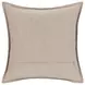 Soco Leather Kona Brown 18 x 18" Accent Pillow Set of 2