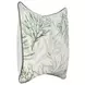 Tranquil Coasts Lessonia Green and Cream Square Accent Pillow Set of 2