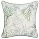 Tranquil Coasts Lessonia Green and Cream Square Accent Pillow Set of 2