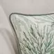 Tranquil Coasts Lessonia Green and Cream Square Accent Pillow Set of 2