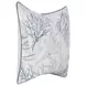 Tranquil Coasts Lessonia Blue and Cream Square Accent Pillow Set of 2