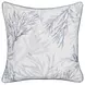Tranquil Coasts Lessonia Blue and Cream Square Accent Pillow Set of 2