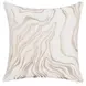 Tranquil Coasts Drift Ivory and Natural Square Accent Pillow Set of 2