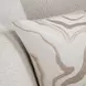 Tranquil Coasts Drift Ivory and Natural Square Accent Pillow Set of 2