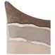 Lineage Bikram Ivory and Mocha Cream Square Accent Pillow Set of 2
