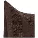 Lineage Abbey Sierra Brown Square Accent Pillow Set of 2