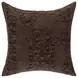 Lineage Abbey Sierra Brown Square Accent Pillow Set of 2
