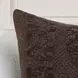 Lineage Abbey Sierra Brown Square Accent Pillow Set of 2