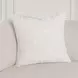 Lineage Abbey Ivory Square Accent Pillow Set of 2
