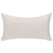 Lineage Abbey Mocha Cream and Ivory Rectangular Accent Pillow Set of 2