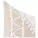 Lineage Abbey Mocha Cream and Ivory Rectangular Accent Pillow Set of 2