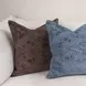Oliver Sierra Brown Square Accent Pillow Set of 2