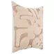 Lineage Austen Caramel Square Accent Pillow Set of 2