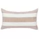 Lineage Eleanor Natural and Ivory Rectangular Accent Pillow Set of 2