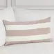 Lineage Eleanor Natural and Ivory Rectangular Accent Pillow Set of 2
